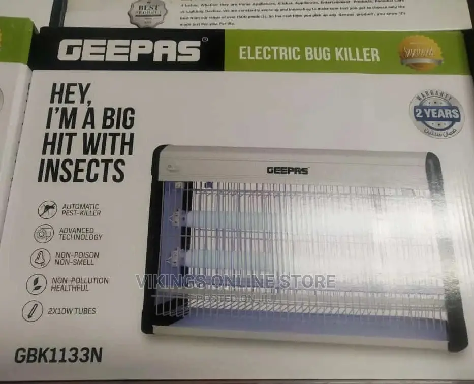 GEEPAS Electric Bug Killer Gbk01133n