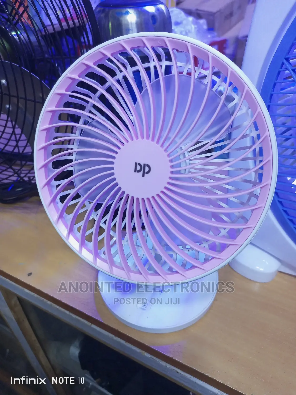 Dp Rechargeable Table Fan