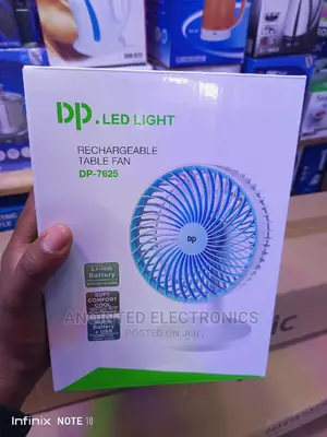 Rechargeable Table Fan