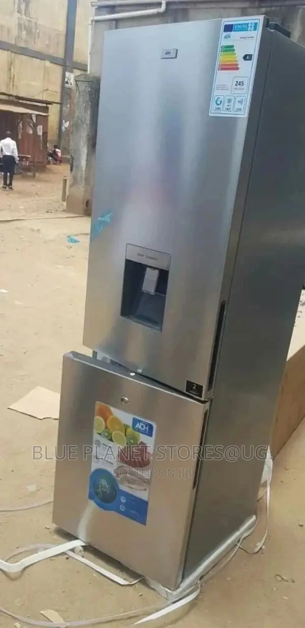 ADH 368litres Double Door Refrigerator With Water Dispenser