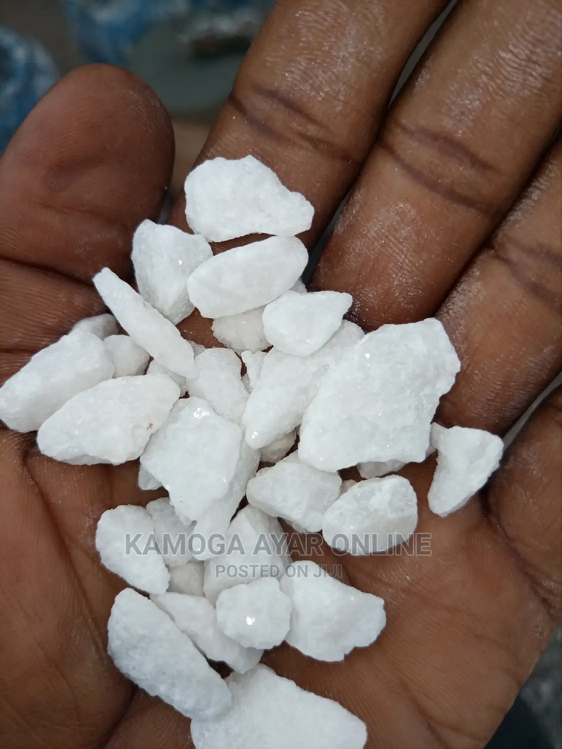 Pure Broken White Stones