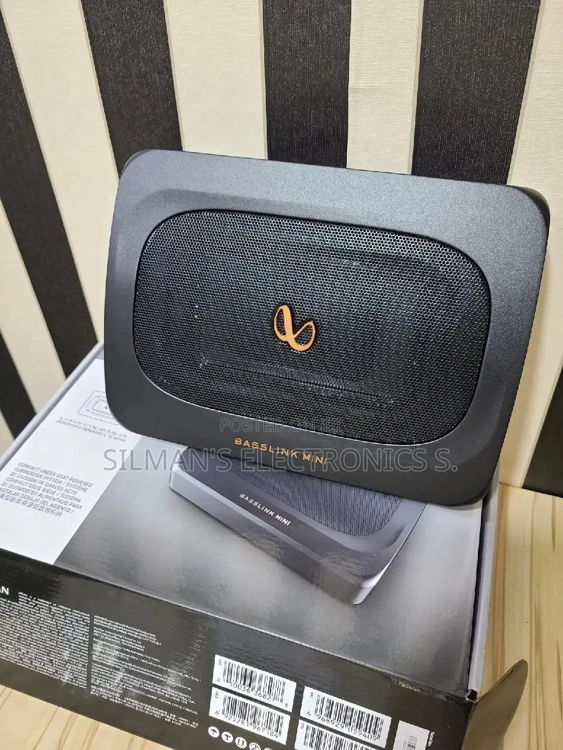 Infinity Bass Link Mini Car Subwoofer
