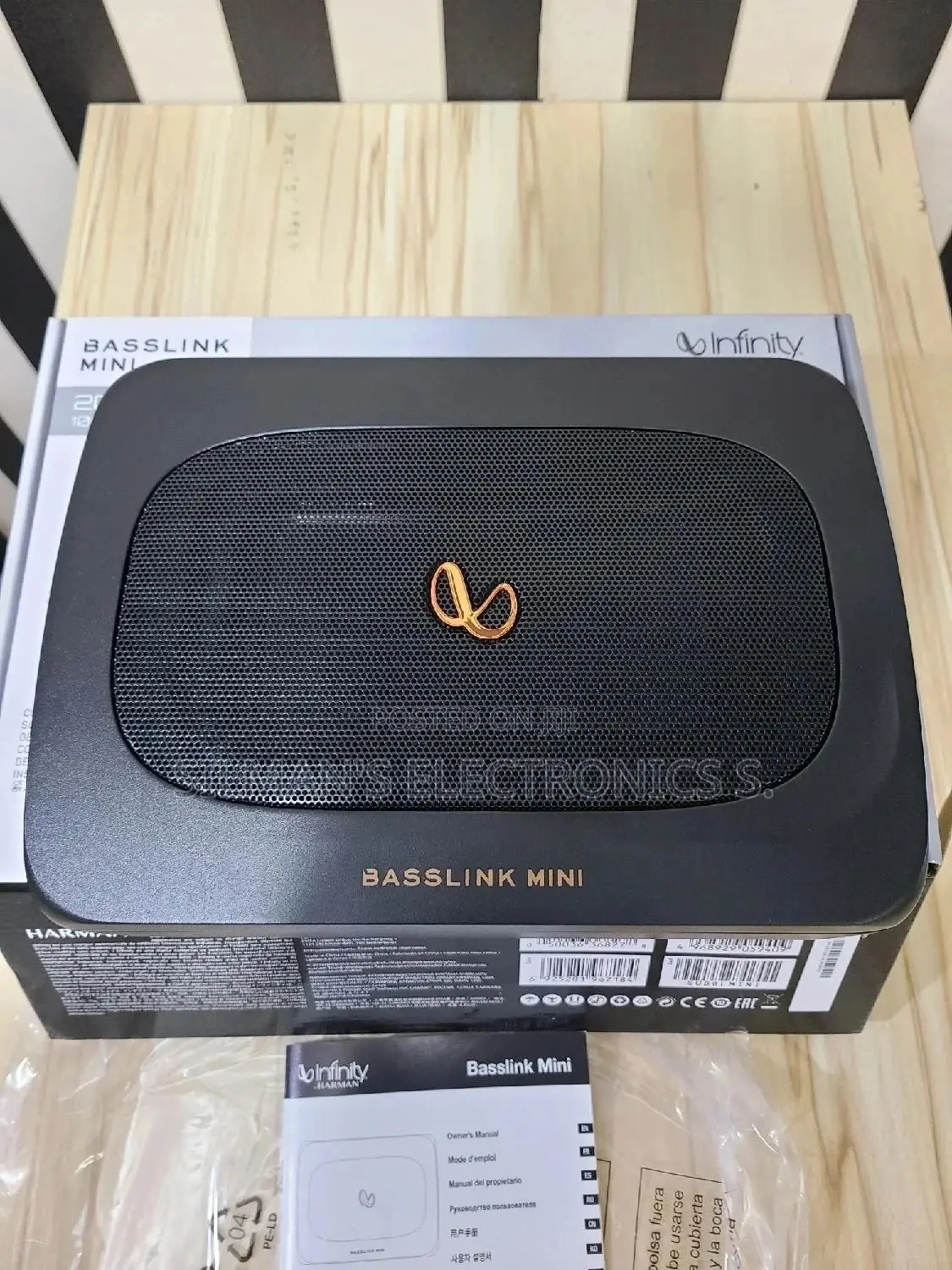 Infinity Bass Link Mini Car Subwoofer