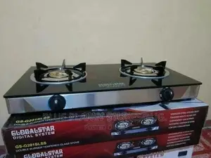 GLOBALSTAR Double Gas Stoves || Ceramic Glass || GS-G201SLSS