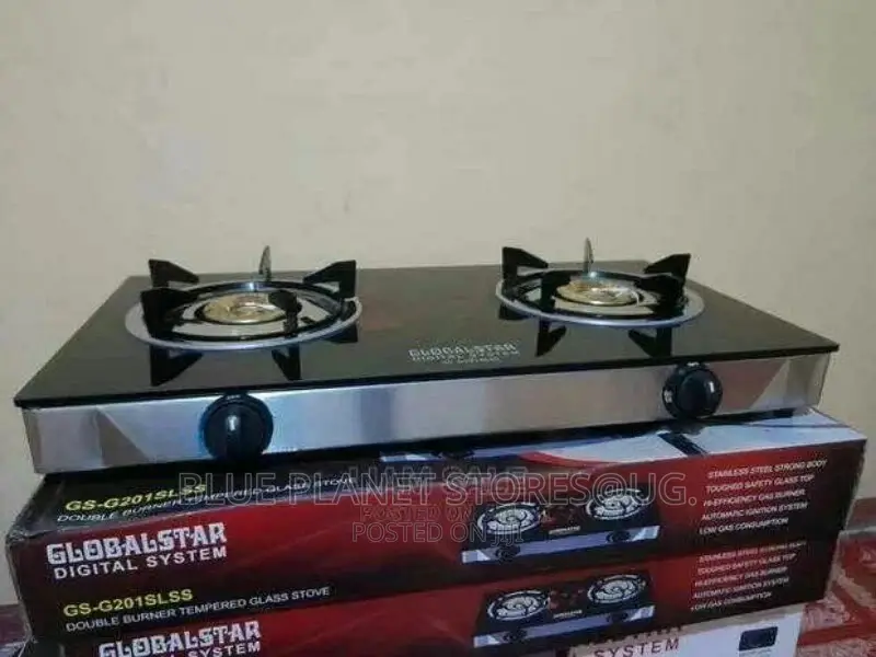 GLOBALSTAR Double Gas Stoves || Ceramic Glass || GS-G201SLSS