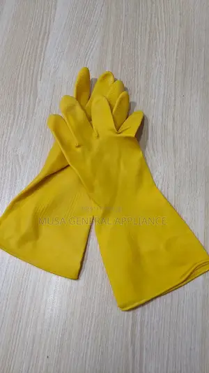 Yellow Gloves (Pvc ,Kitchen Gloves