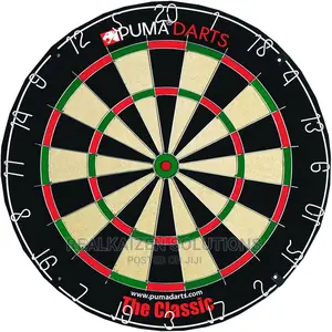 Original PUMA Classic Bristle High Grade Sisal Dartboard