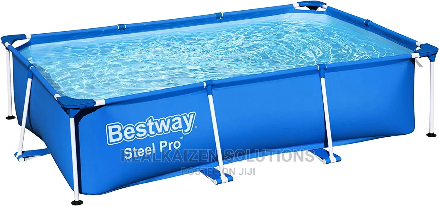 BESTWAY Steel Pro Rectangular Swimming Pool 2.59mx1.7m