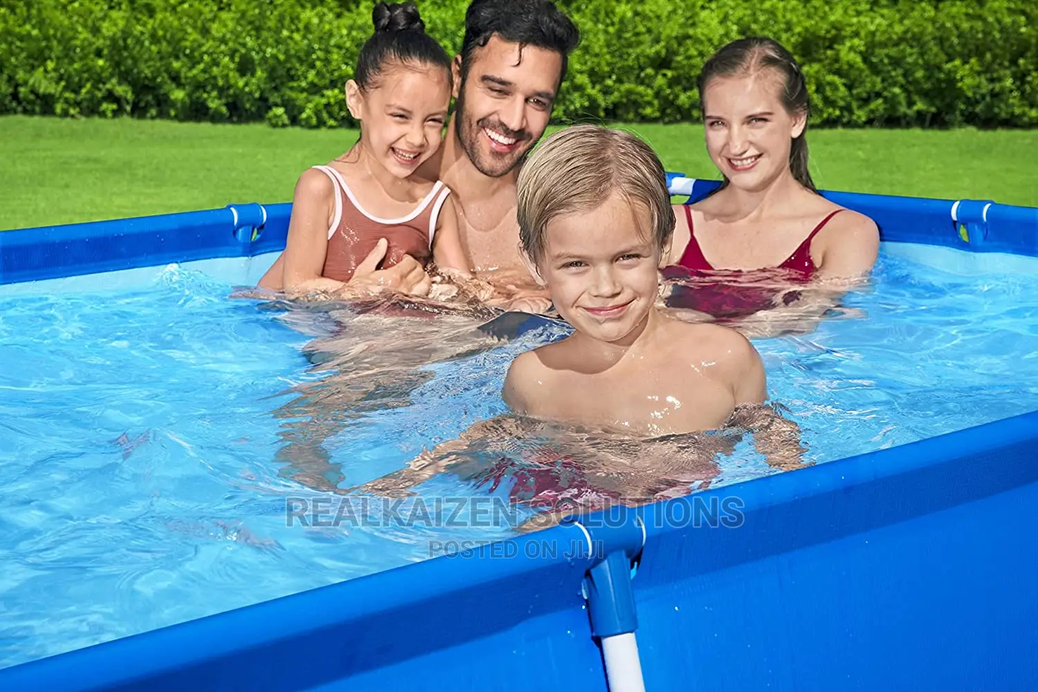 BESTWAY Steel Pro Rectangular Swimming Pool 2.59mx1.7m
