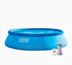 INTEX Easy Set With Filter Pump Swimming Pool 4. 57mx1.07m