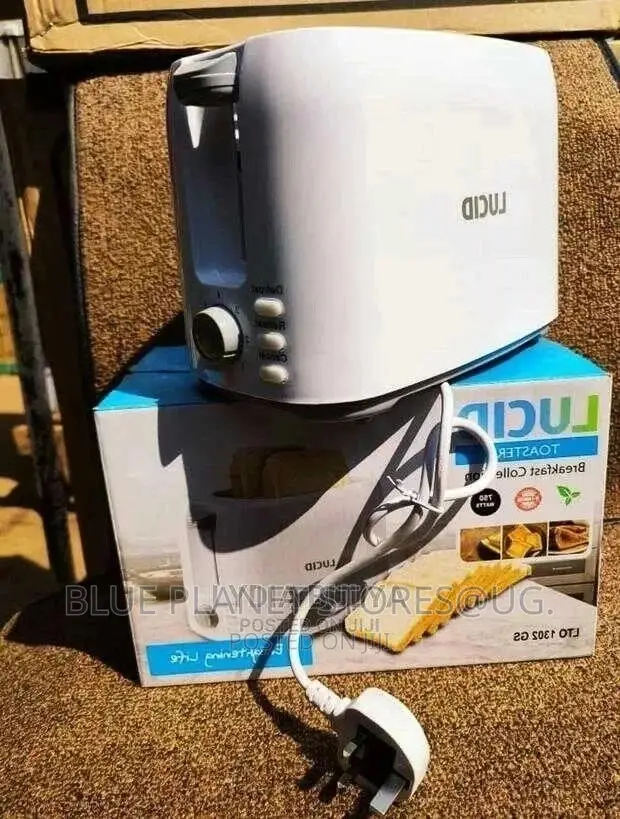 LUCID "2 Slice" Pop-Up Bread Toasters || 750w || LTO1302-GS