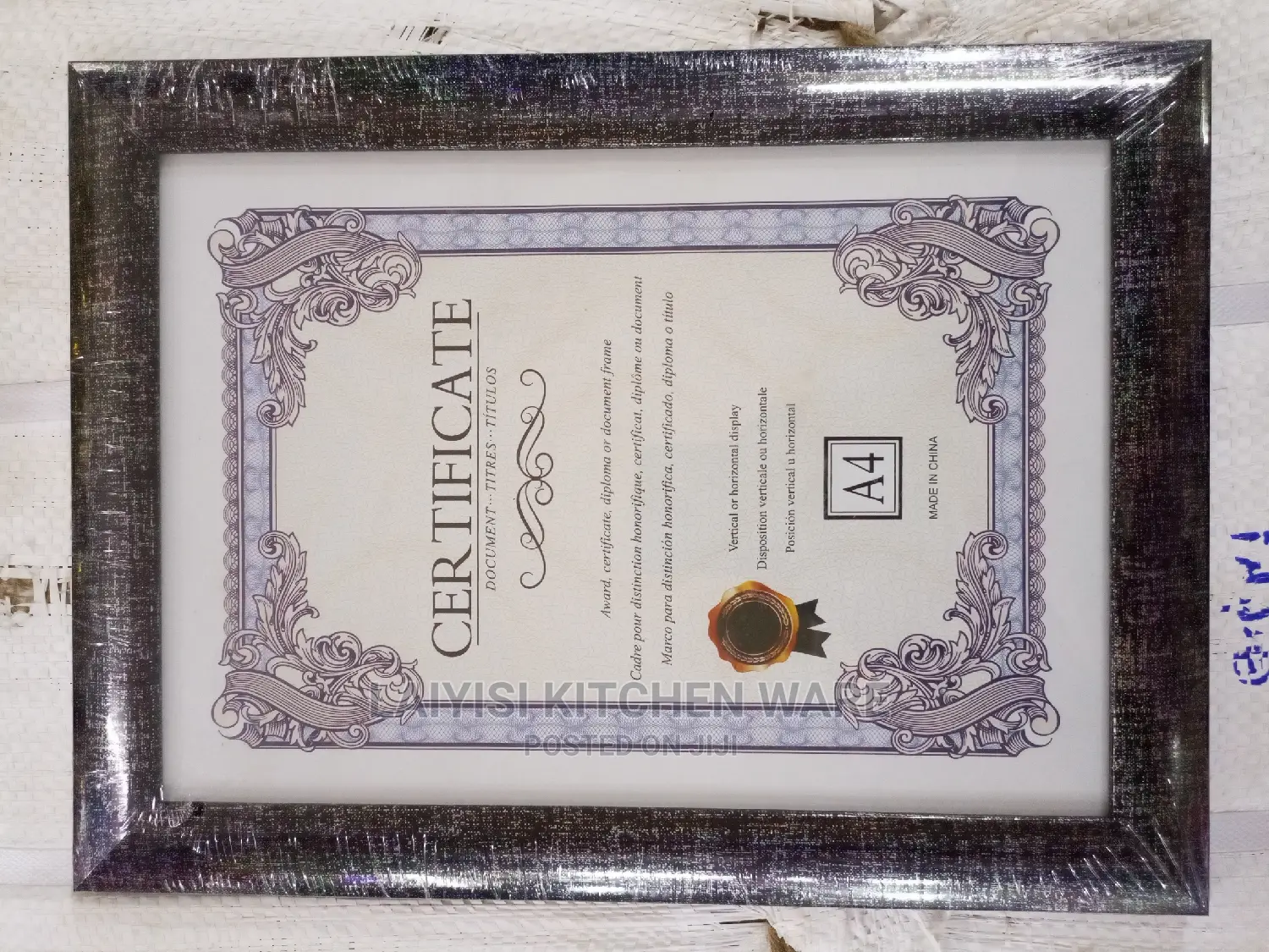 A4 Photo or Document Frame