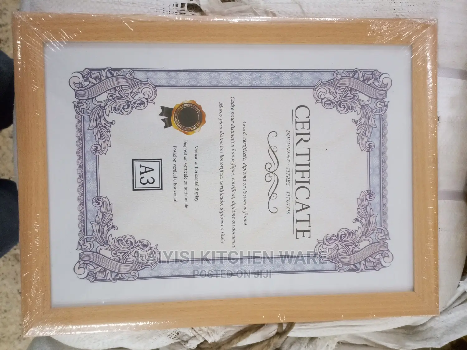A3 Photo, Document, Certificate Frame