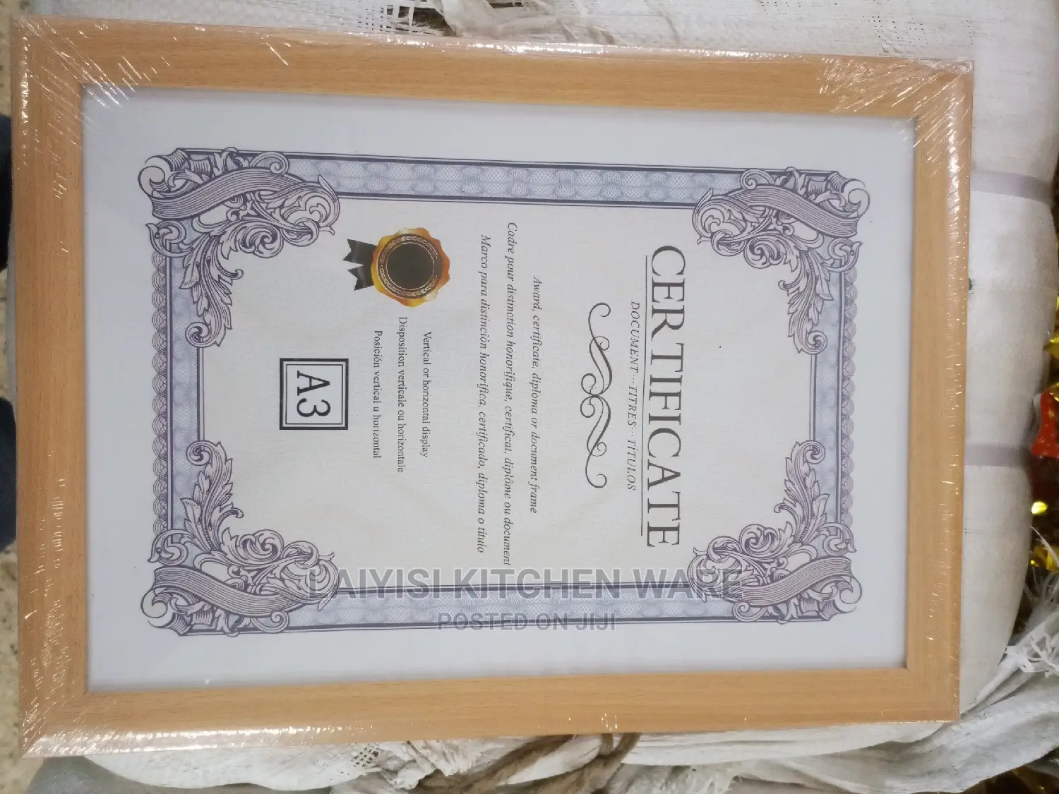 A3 Photo, Document, Certificate Frame