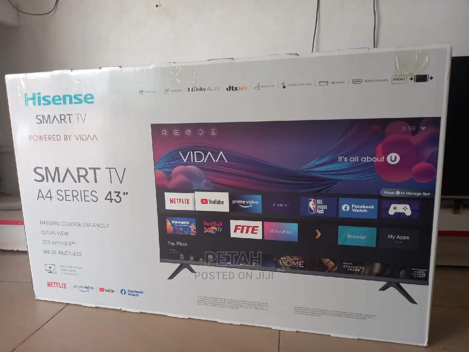 Hisense 43 Inches Smart TV