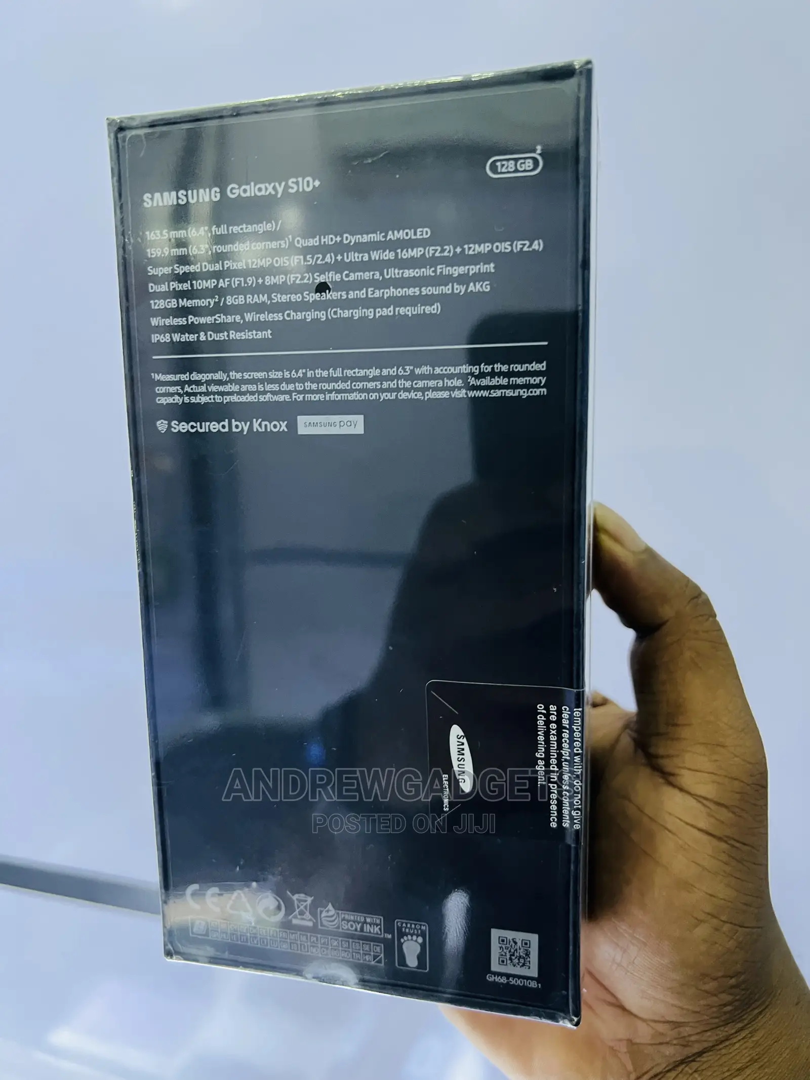 Samsung Galaxy S10 Plus 128 GB Black