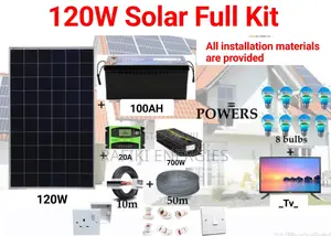 120W Solar System / Solar Kit