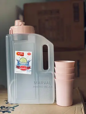 Fridge Bottle With Glasses