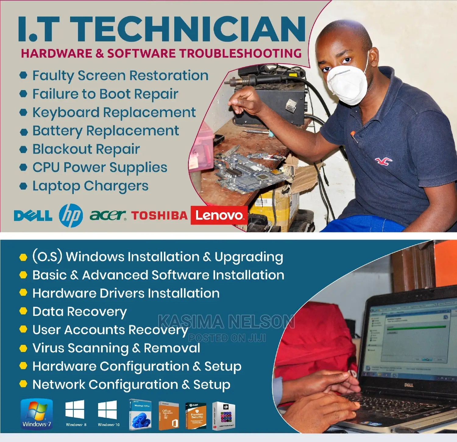 Computer Repair(I.T Technician)