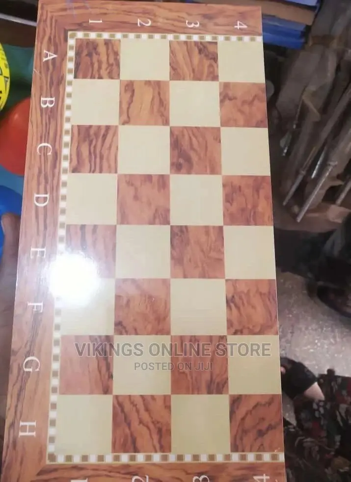 Wooden Chess Board.