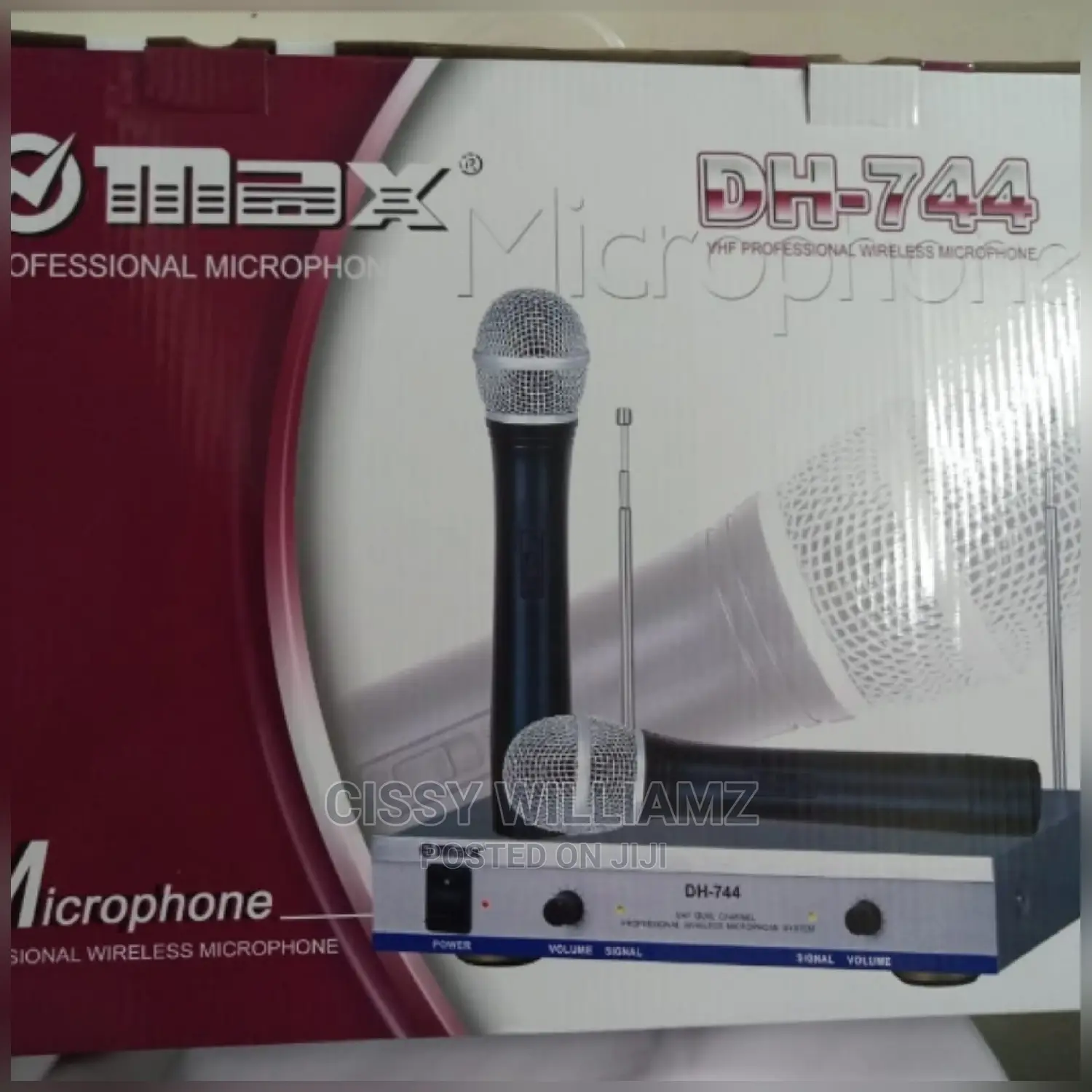 Wireless Microphones/Max Professional Wireless Microphones