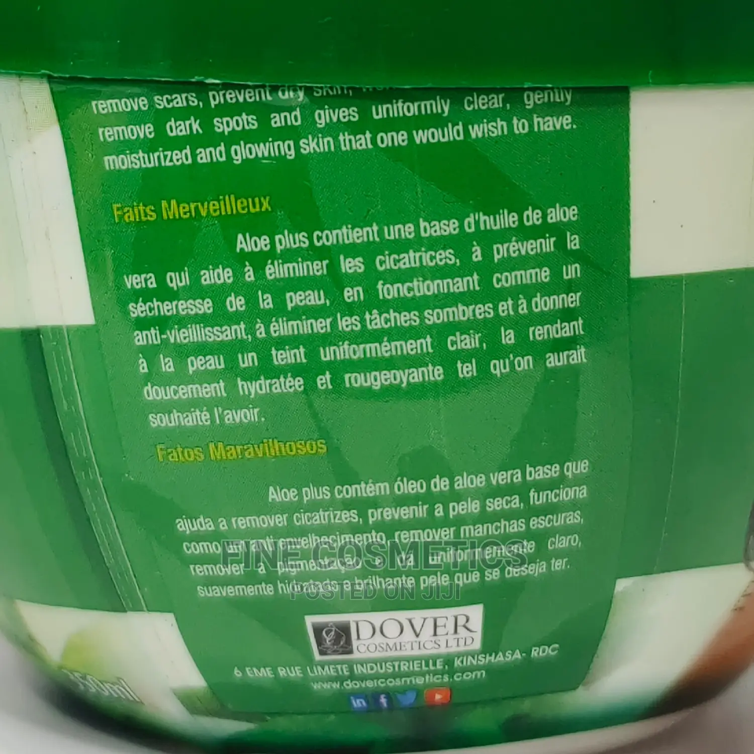 Bio Plus Aloevera Skin Treatment Cream 350ml