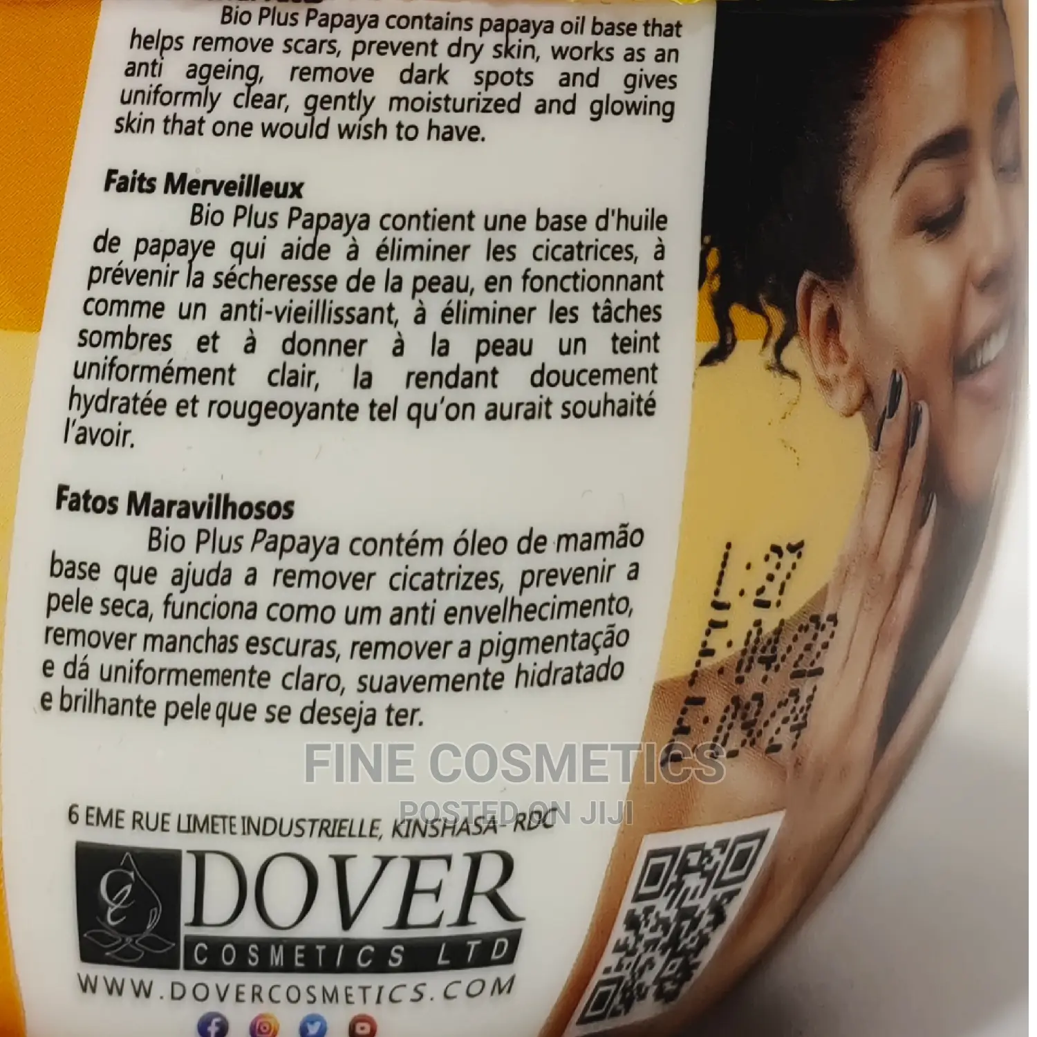 Bio Plus Papaya Skin Treatment Cream 350ml.