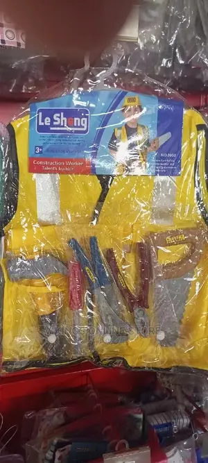 Le Sheng Construction Worker Dress-Up Kids Costume Set