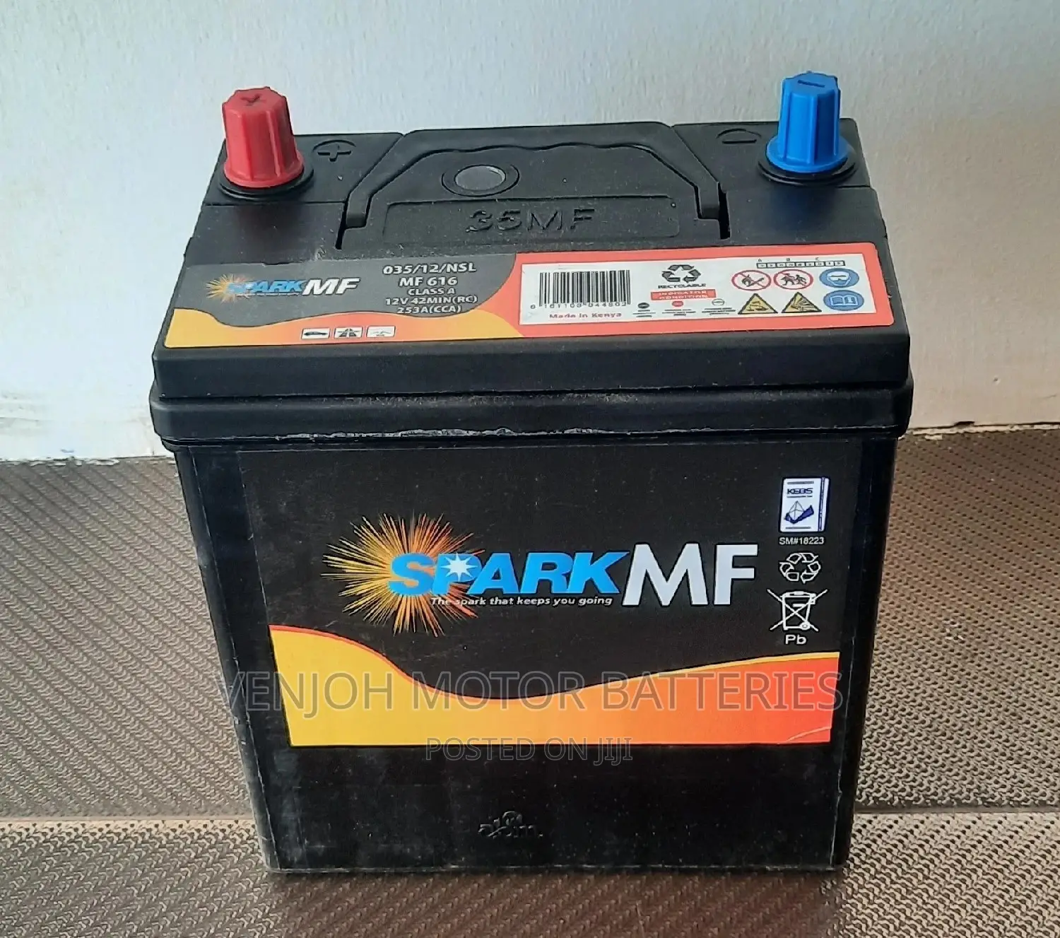 Ns40/035 AH Maintainance Free Car Battery