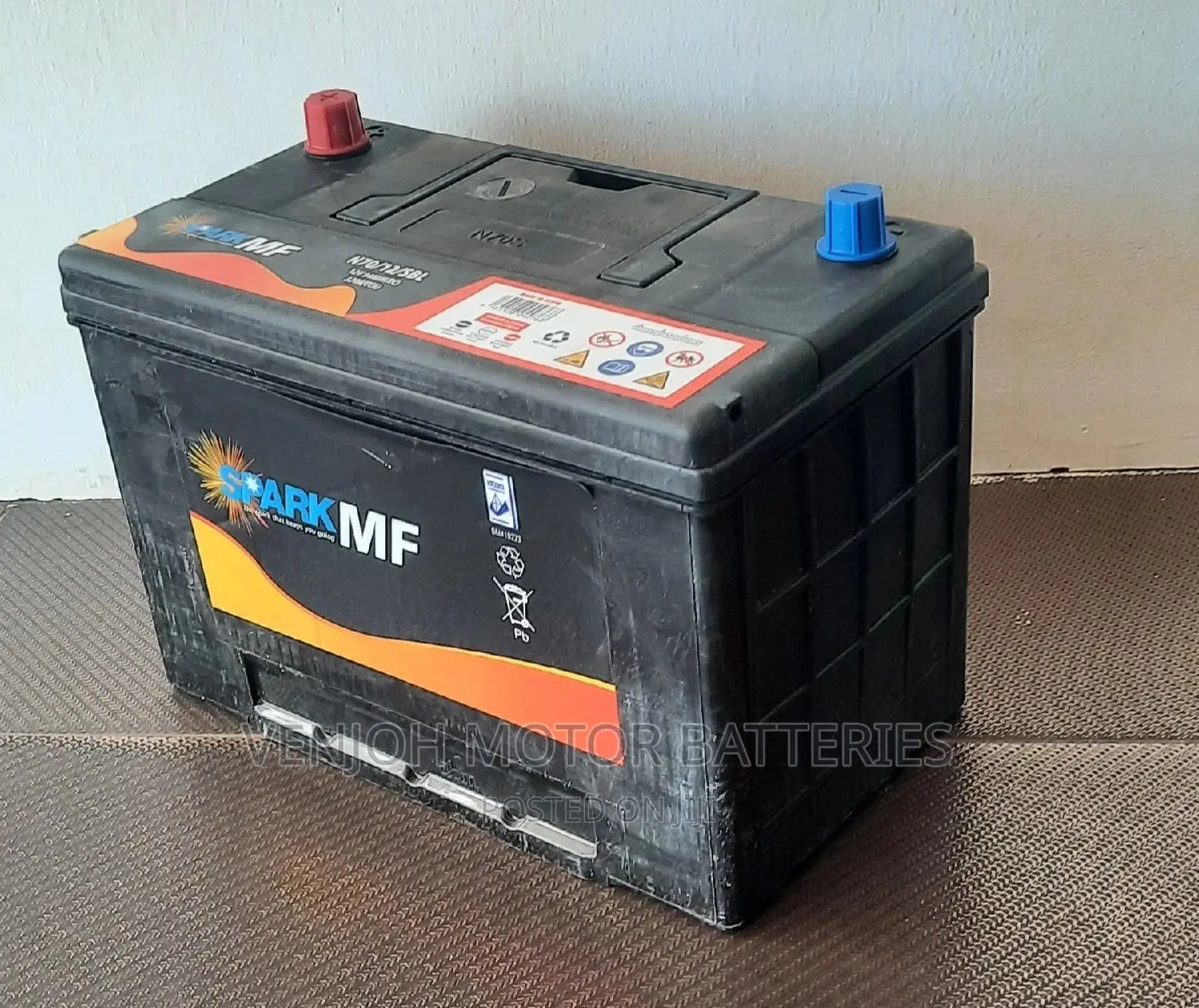 N70/70 Ah Maintenence Free Car Battery