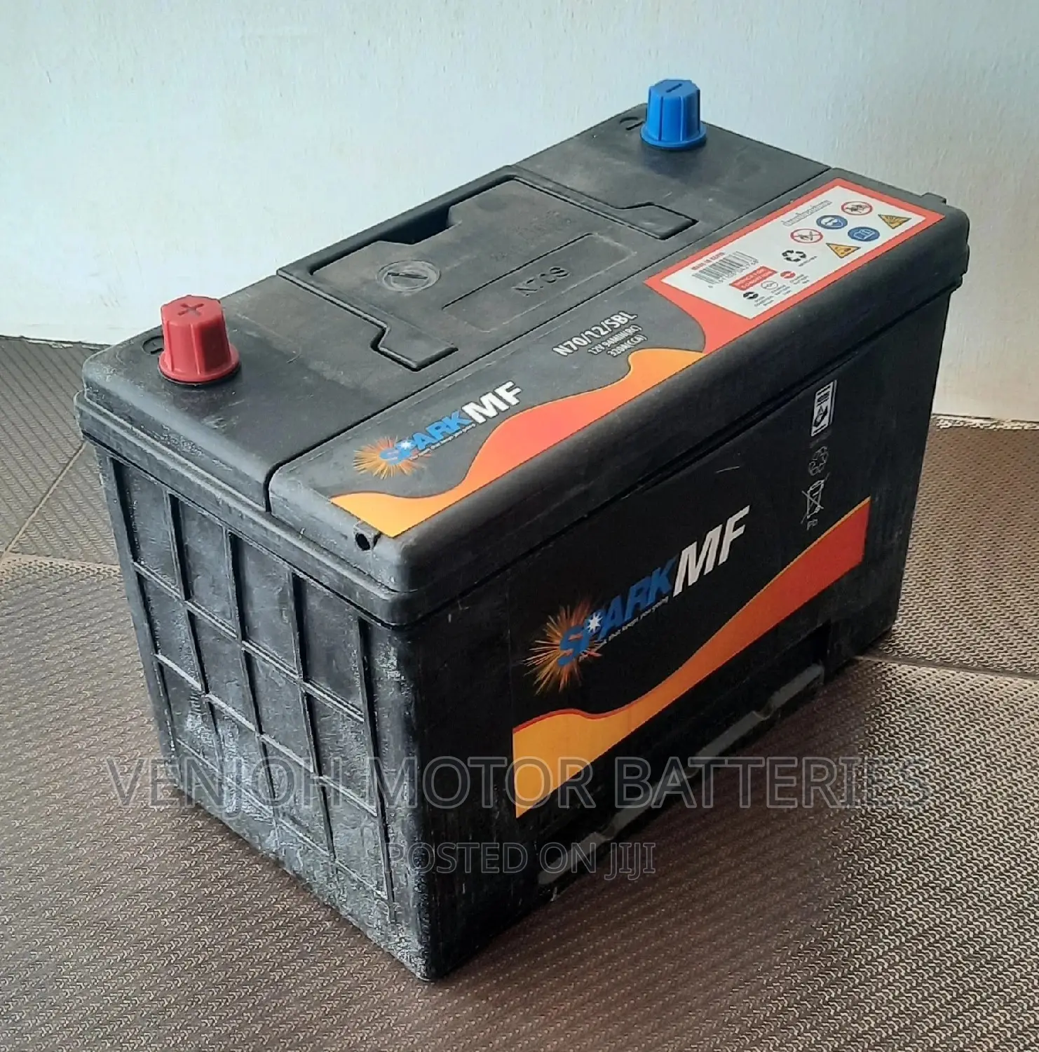 N70/70 Ah Maintenence Free Car Battery