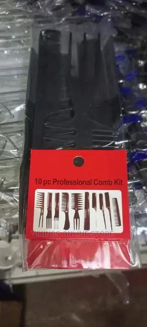 10 Pc Professional Comb Kit.