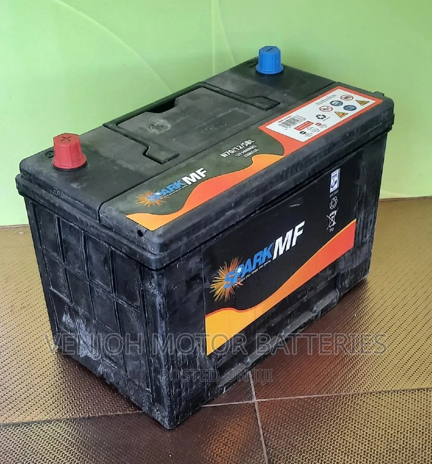 N70 Maintenance Free Spark Car Battery