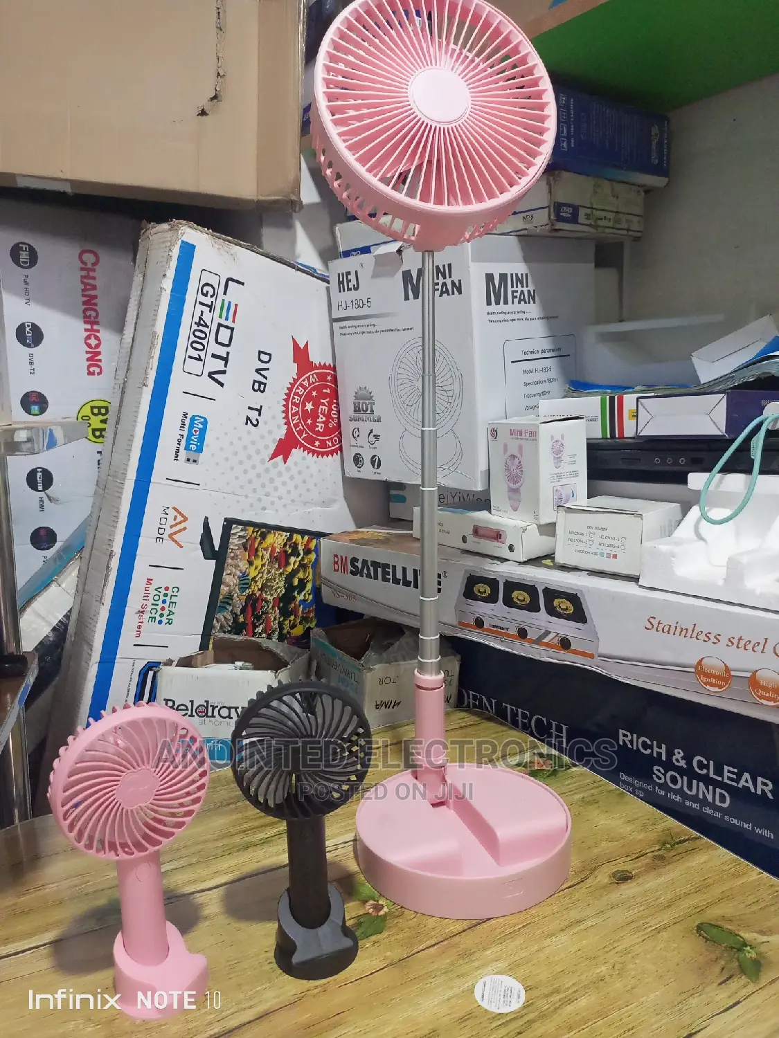 Portable Chargeable Fan