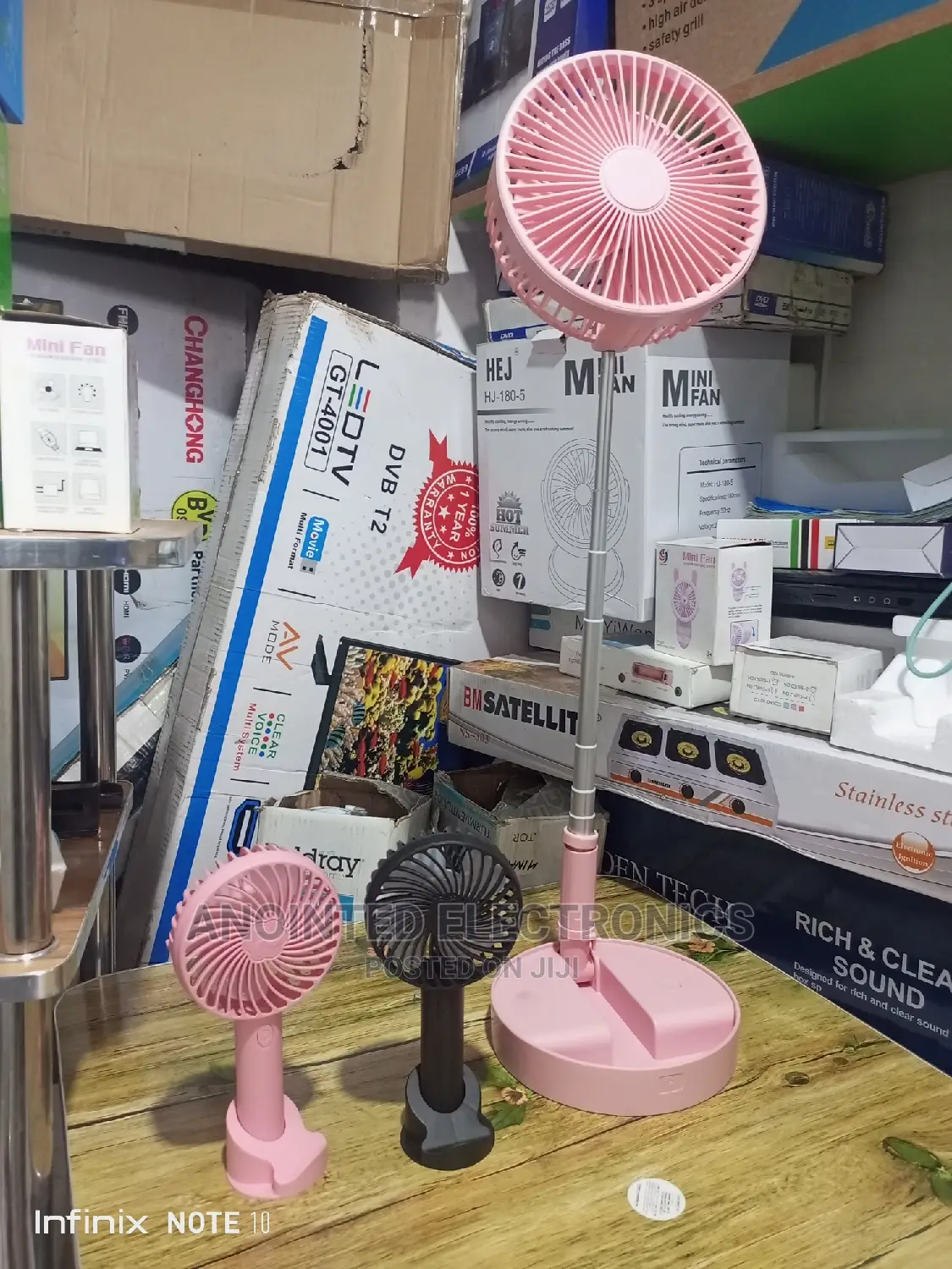 Portable Chargeable Fan