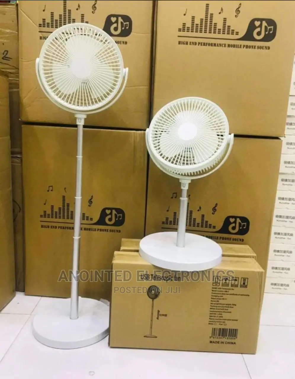Portable Rechargeable Fan