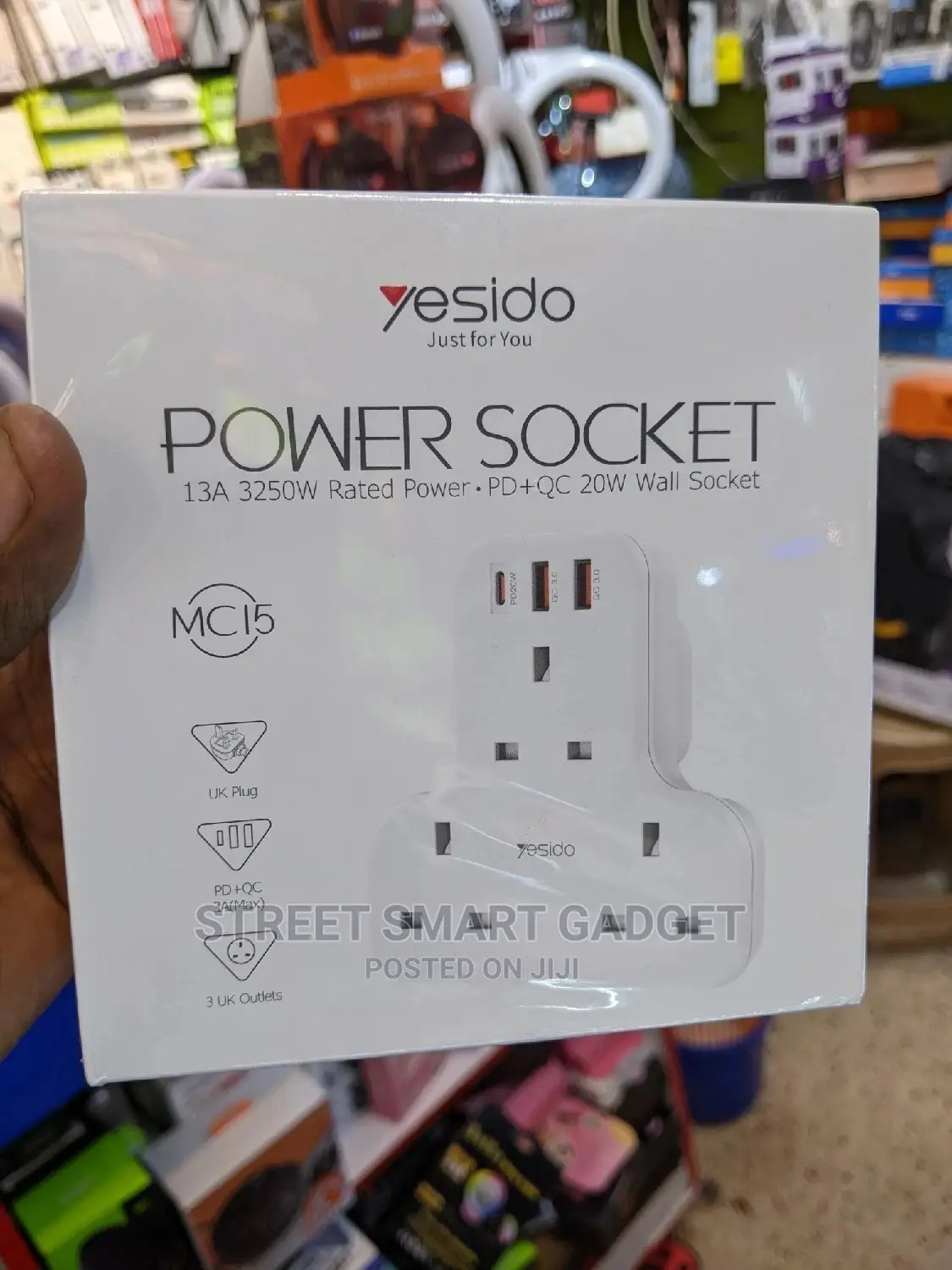 Yesido Power Socket Mc 15