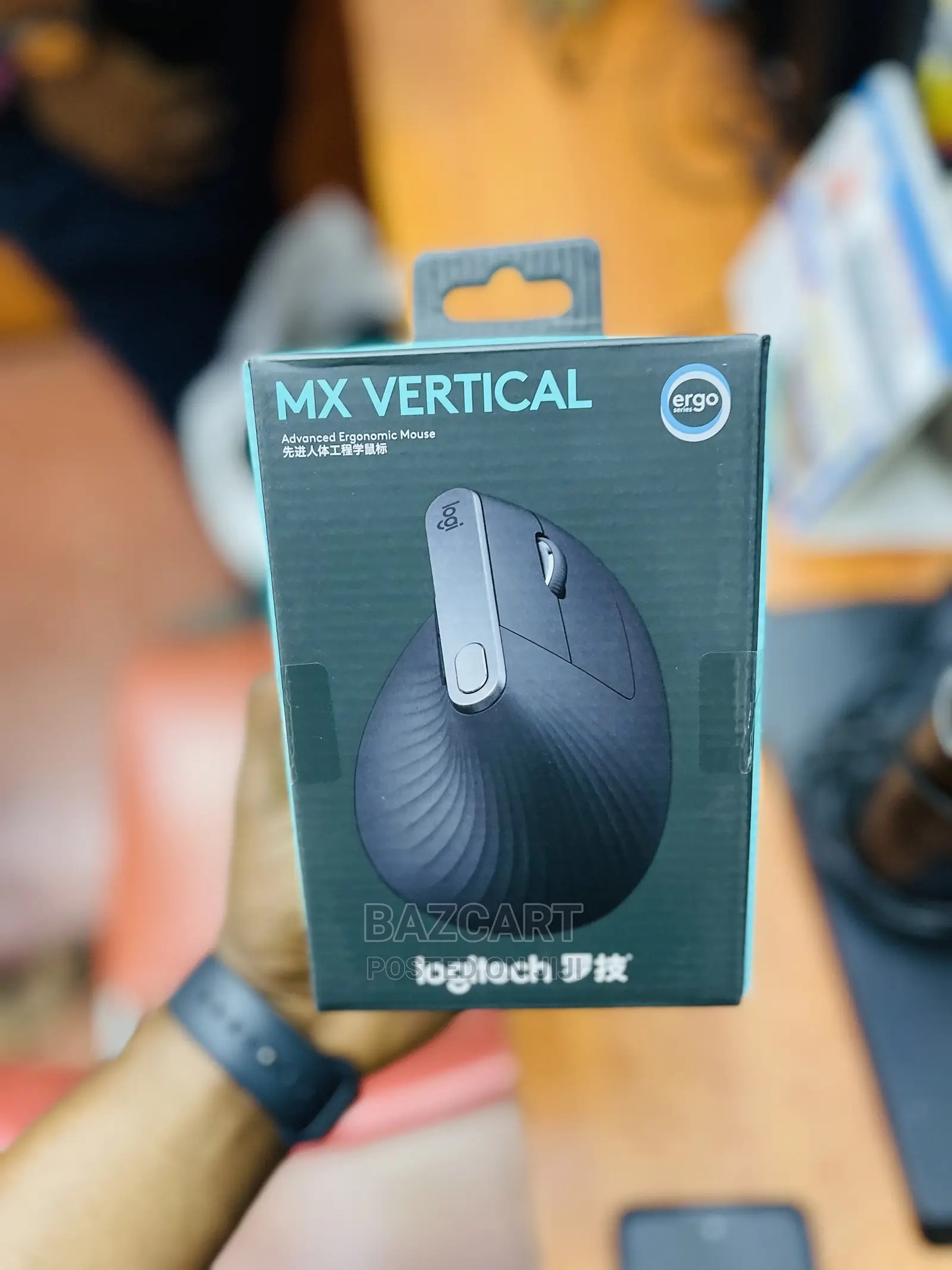 Logitech MX Vertical Advanced Wireless and Bluetooth Mouse