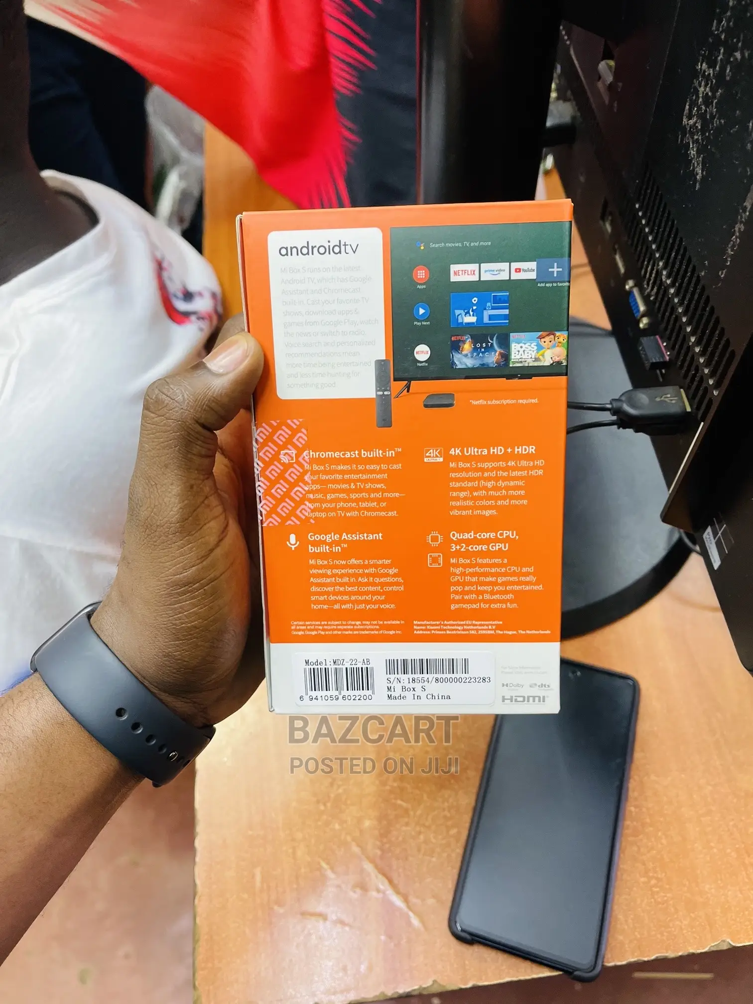 Mi Box S Ultra Hd Set-Top Box
