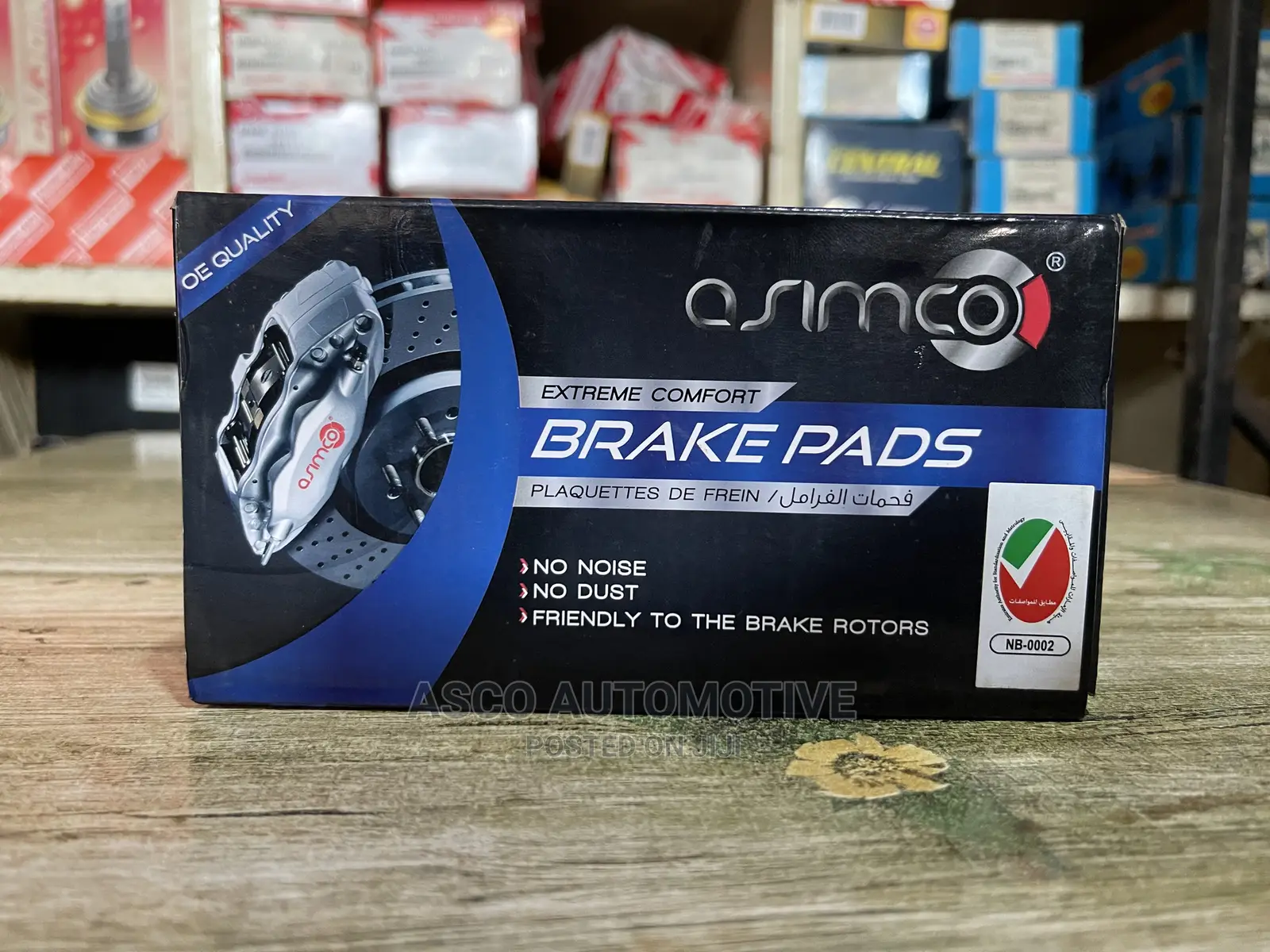Front Brake Pads Hi Ace Super Custom Drone. Genuine Asimco