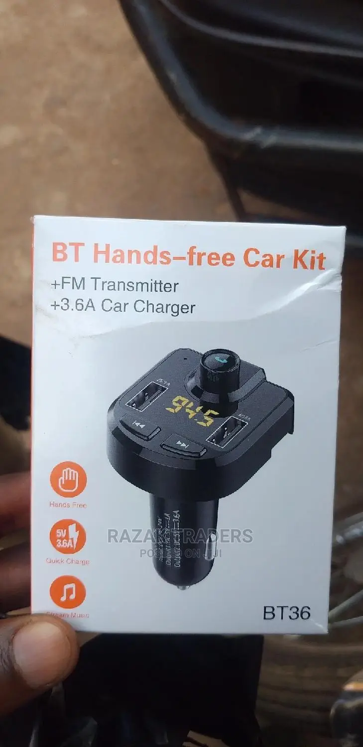 Bluetooth FM Transmitter for Car, Wireless FM Transmitter