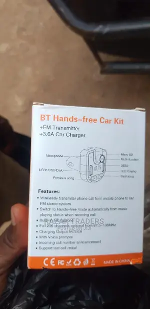 Bluetooth FM Transmitter for Car, Wireless FM Transmitter