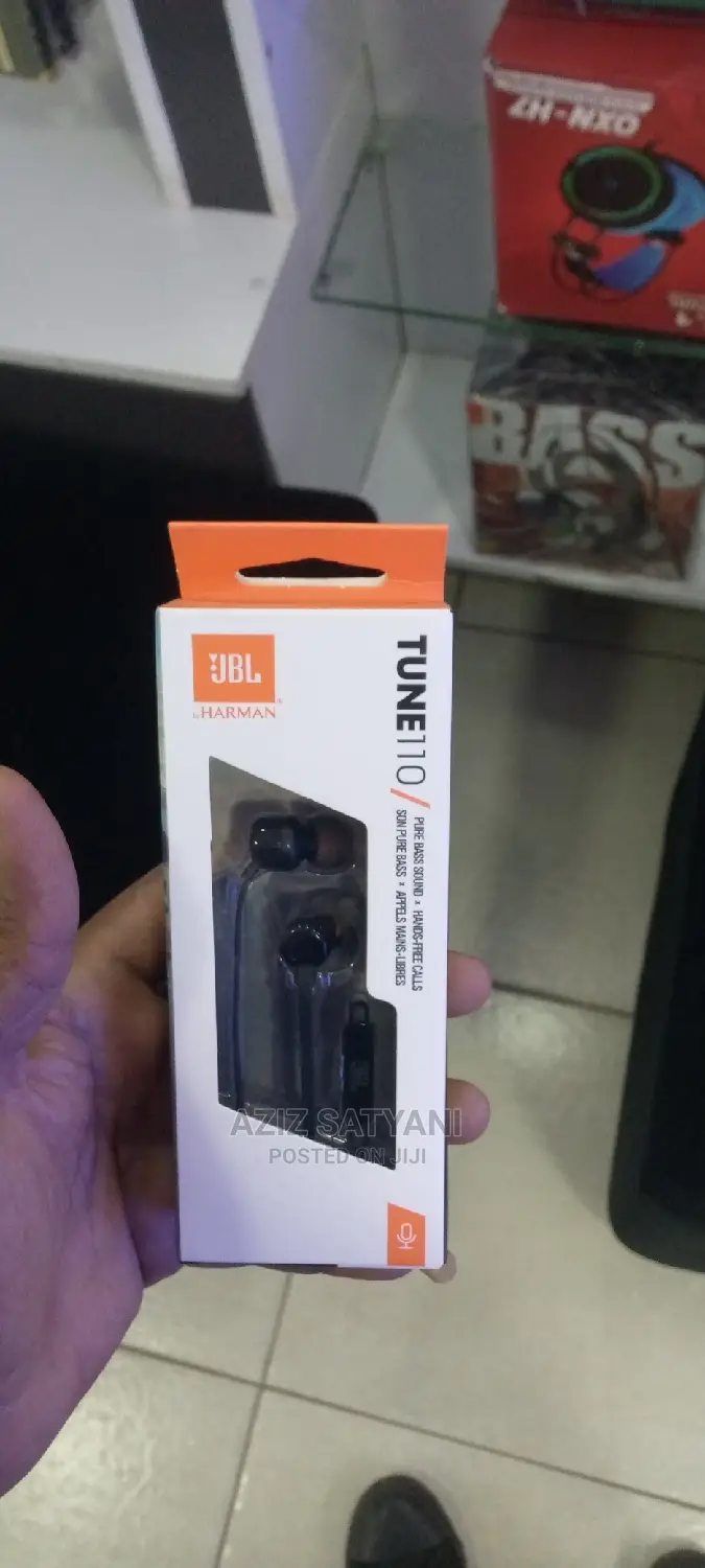 JBL Original Earphones Tune110 Pure Bass