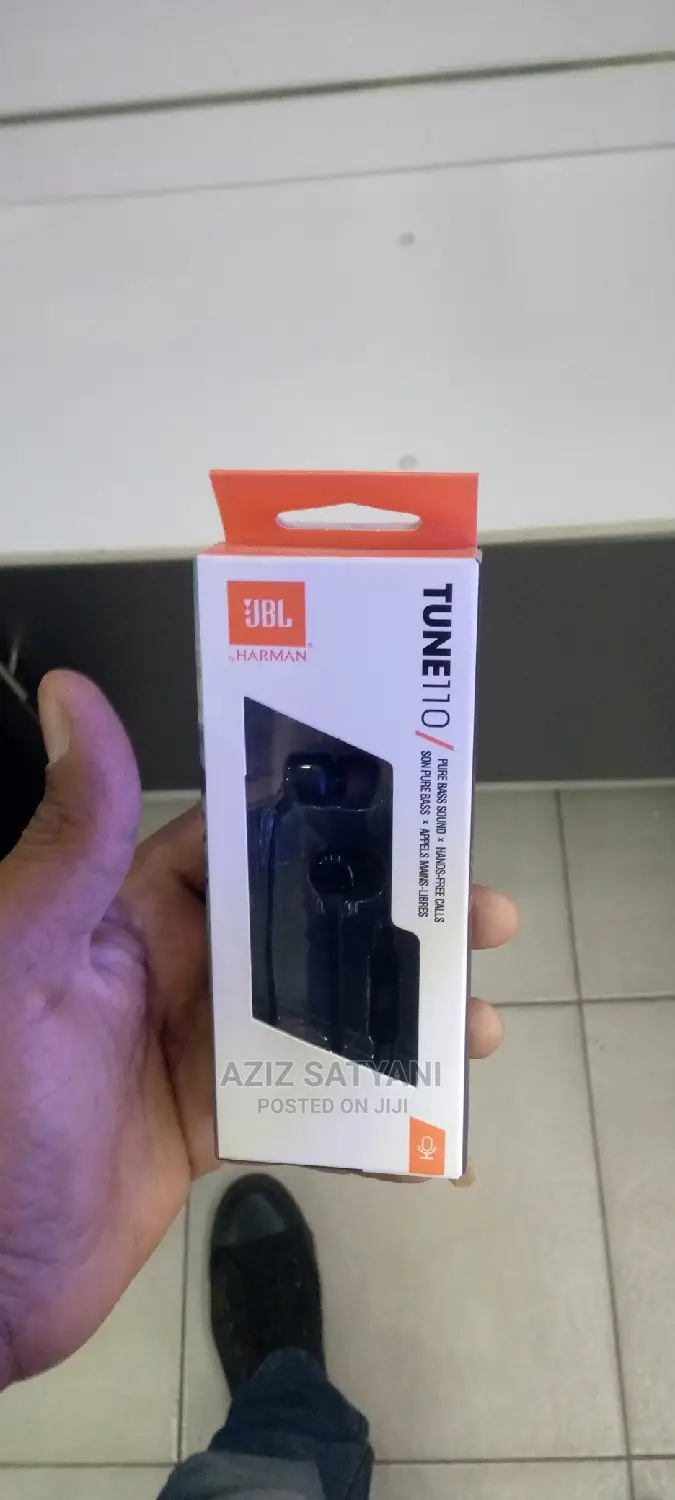 JBL Original Earphones Tune110 Pure Bass
