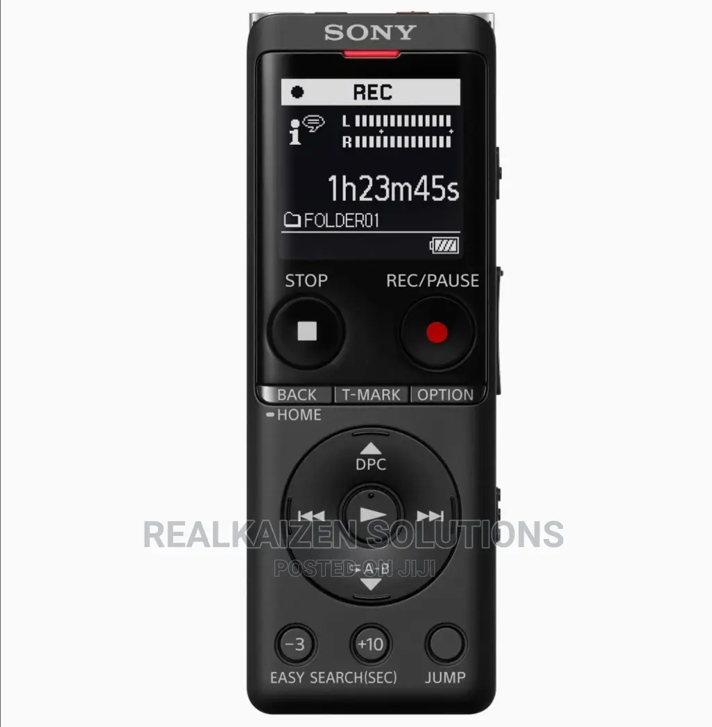 SONY 4GB Light Weight 20hr Battery Voice Recorder.