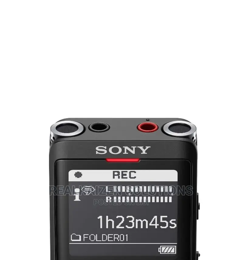SONY 4GB Light Weight 20hr Battery Voice Recorder.