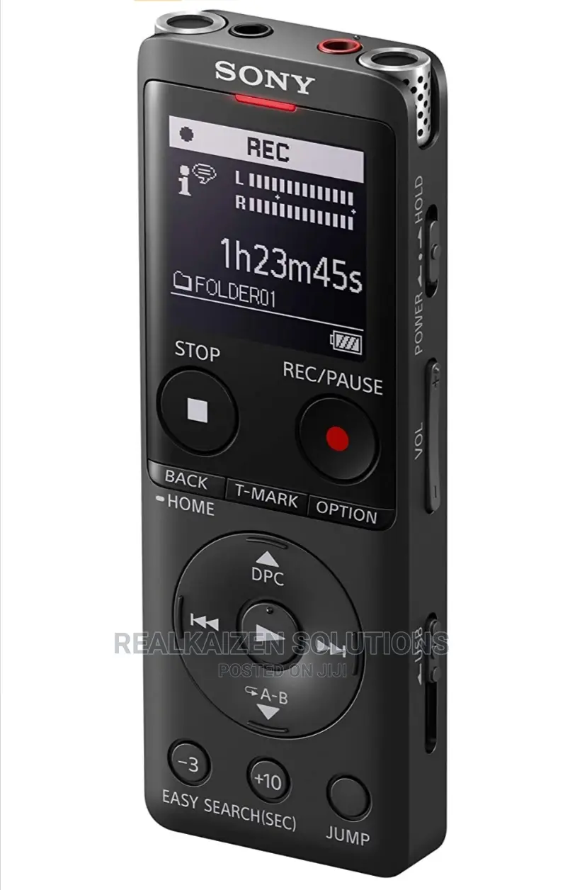 SONY 4GB Light Weight 20hr Battery Voice Recorder.