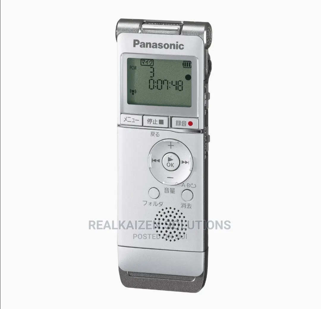 PANASONIC RR-XS350 Silver 2GB Inbuilt Memory Sound Recorder