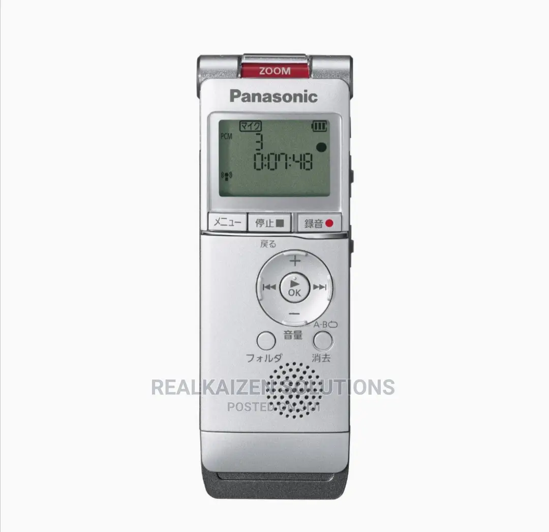 PANASONIC RR-XS350 Silver 2GB Inbuilt Memory Sound Recorder