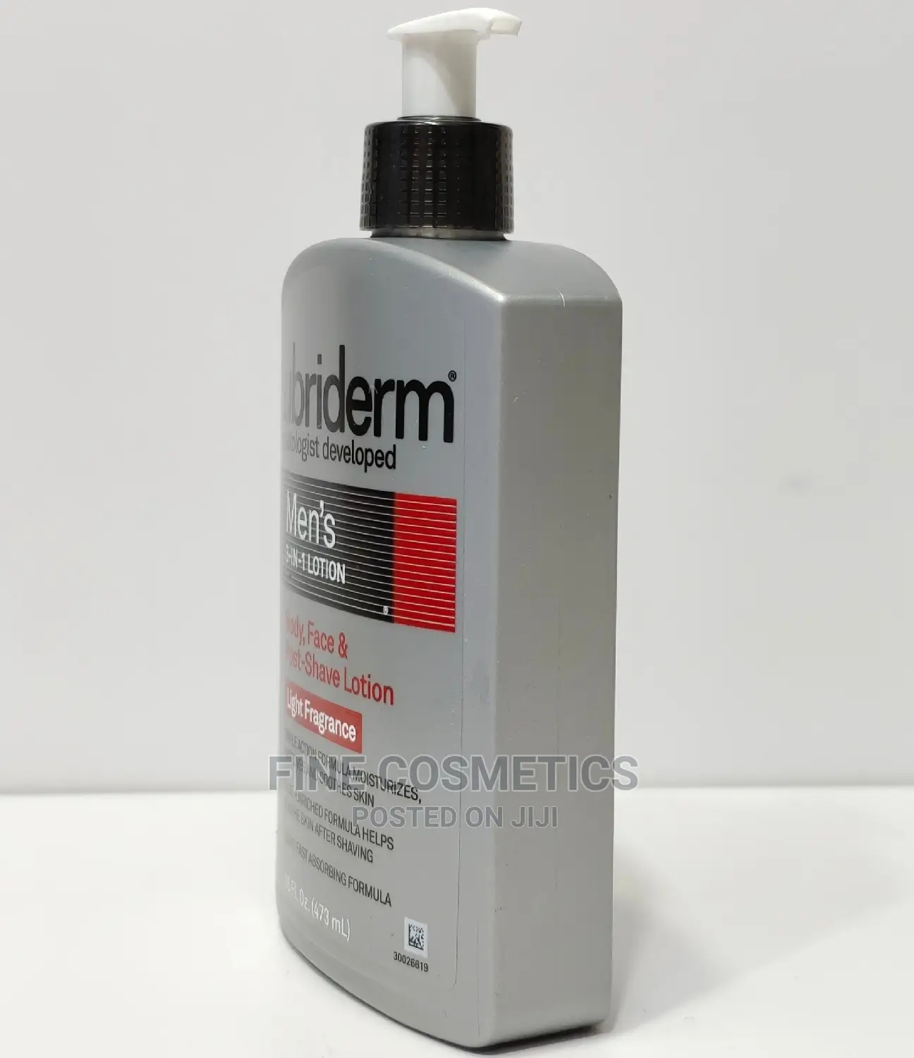 Lubriderm 3-in-1 Men's Moisturizing Body Lotion With Aloe